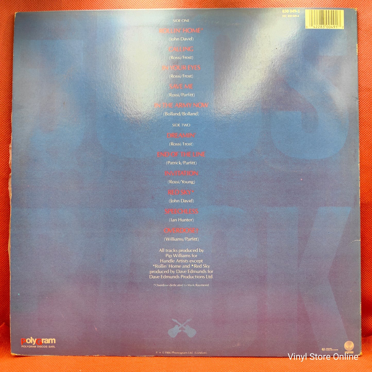 Status Quo ‎– In The Army Now