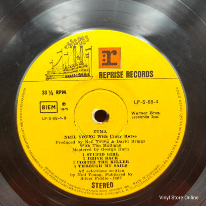 Neil Young With Crazy Horse ‎– Zuma