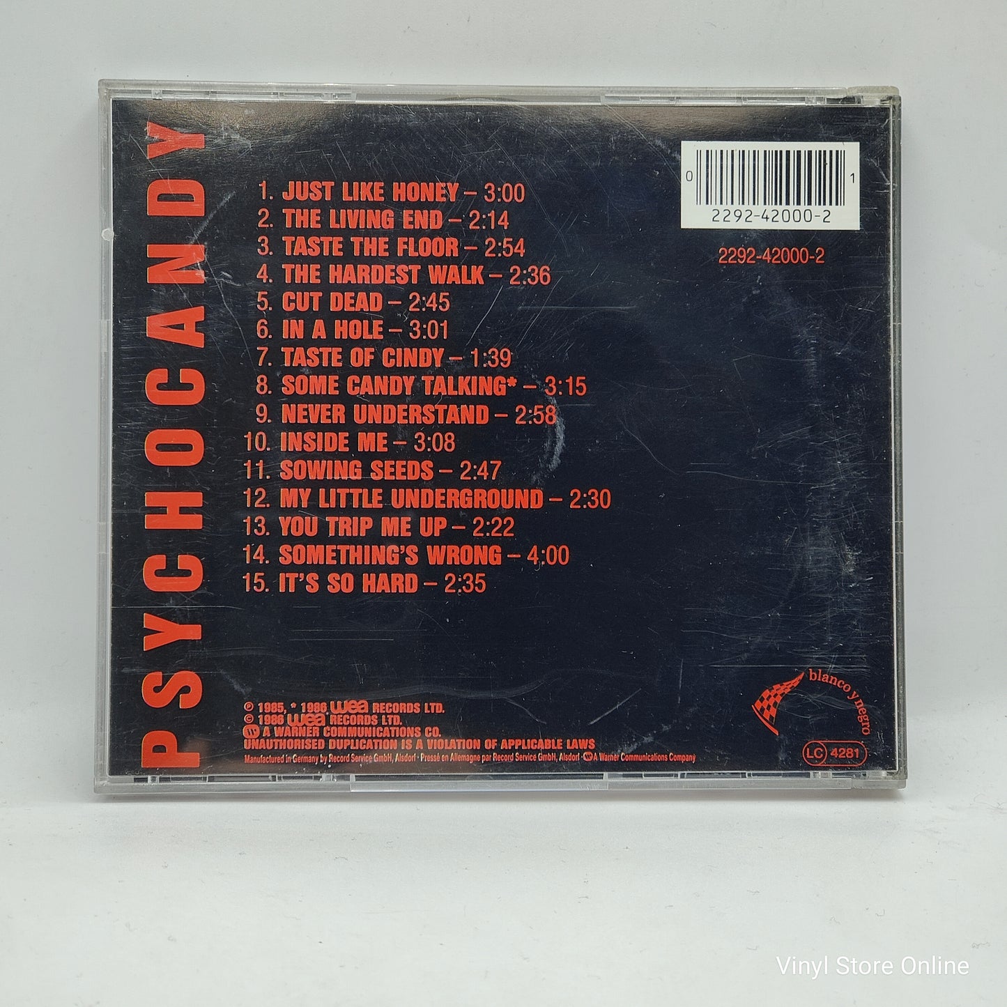 The Jesus And Mary Chain ‎– Psychocandy