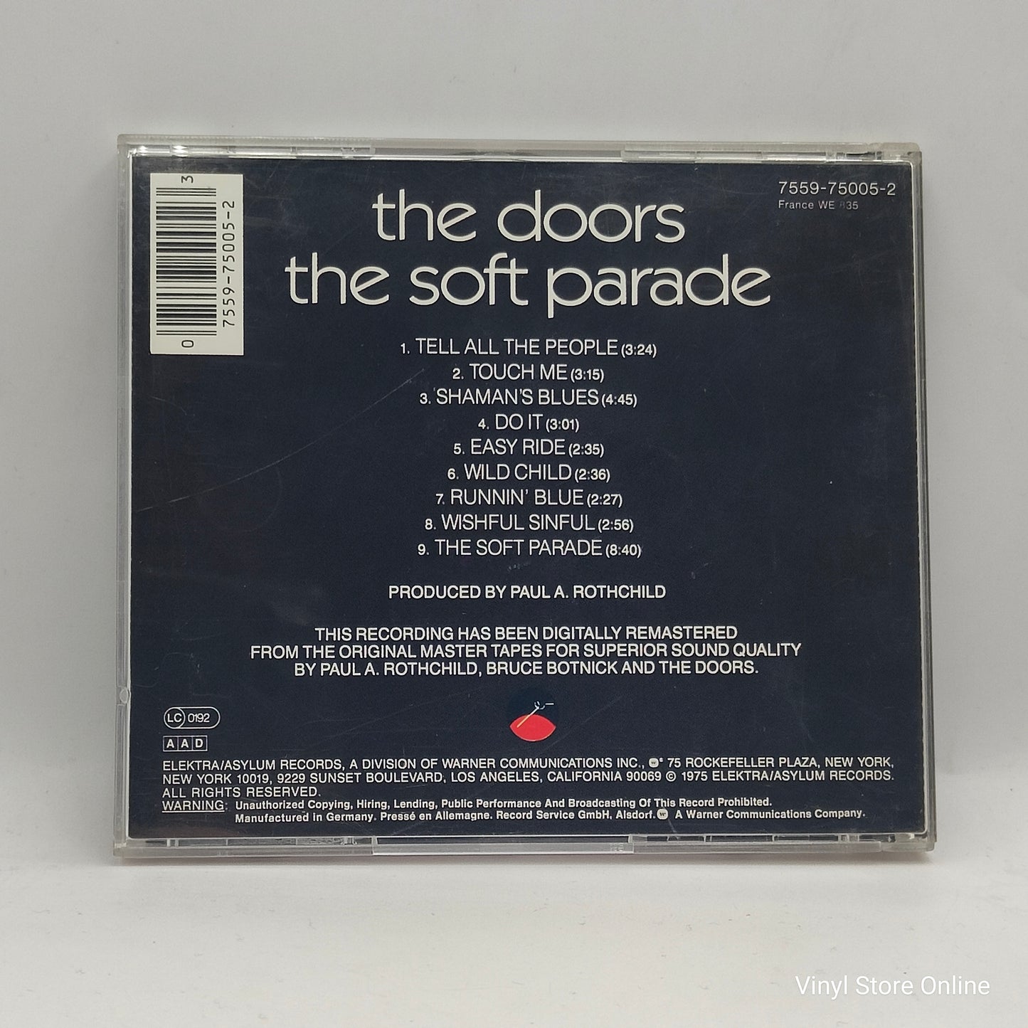 The Doors ‎– The Soft Parade