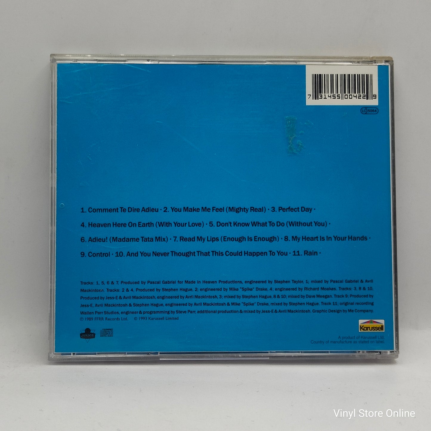 Jimmy Somerville ‎– Read My Lips