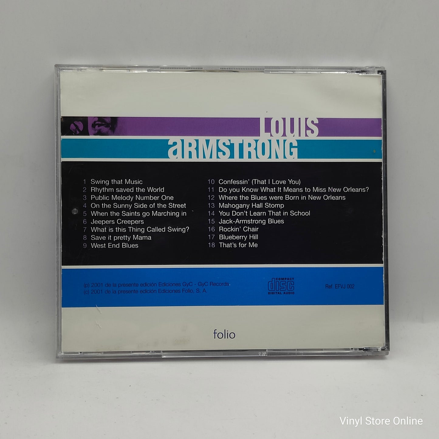 Louis Armstrong ‎– Vocal Jazz