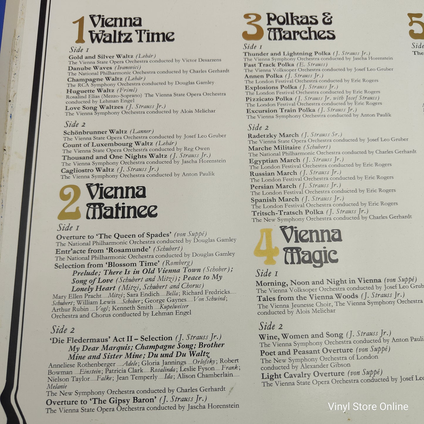 Various ‎– The Music Of Old Vienna