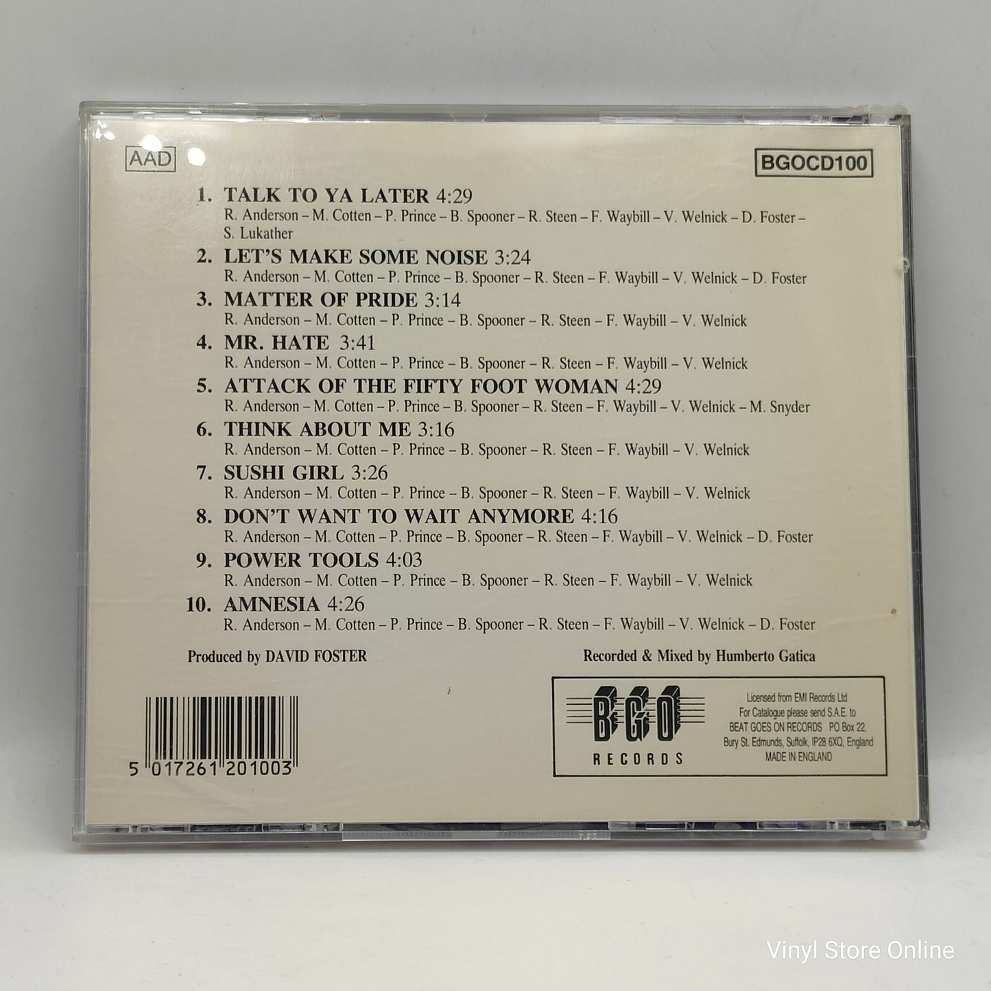 Tubes ‎– The Completion Backward Principle