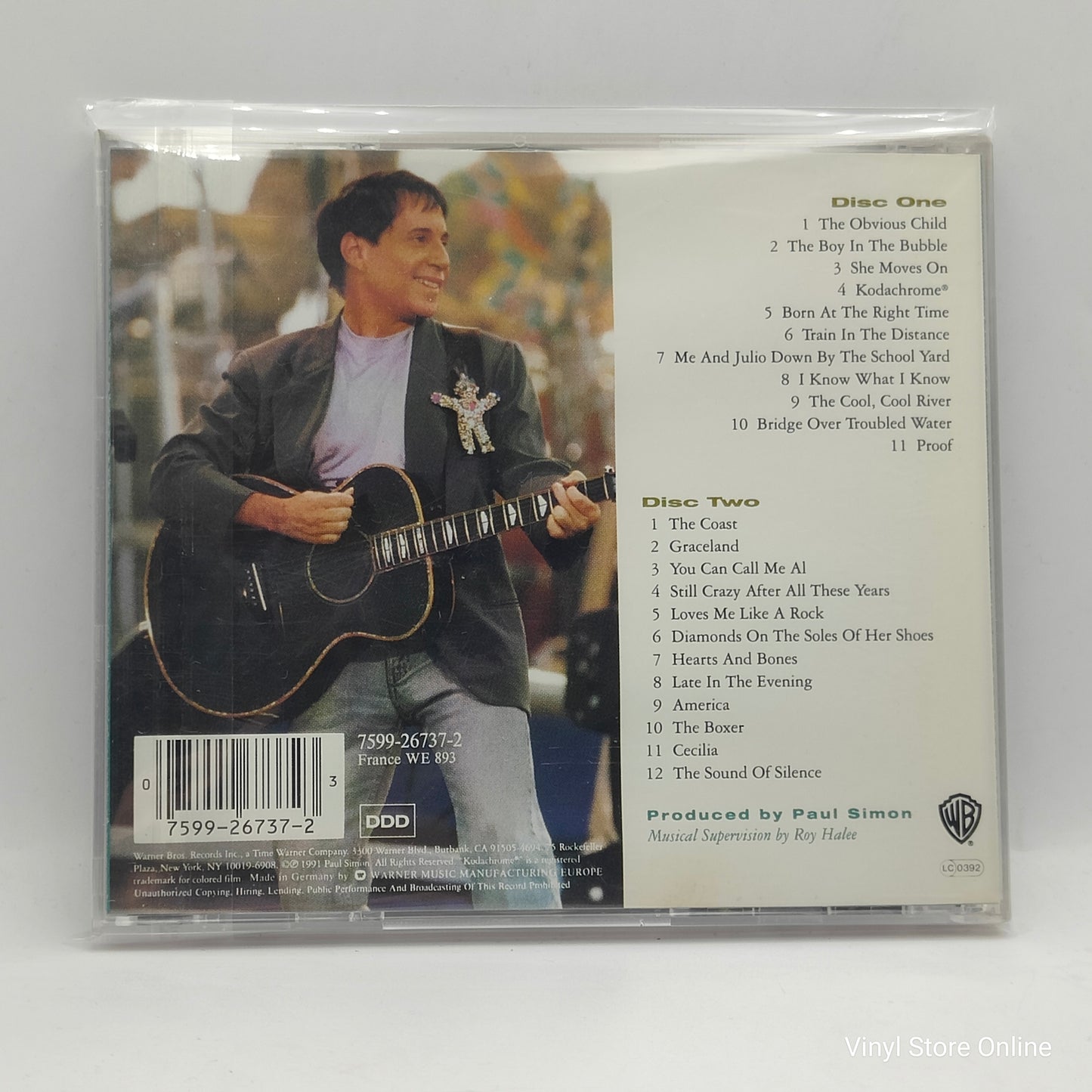 Paul Simon ‎– Paul Simon's Concert In The Park