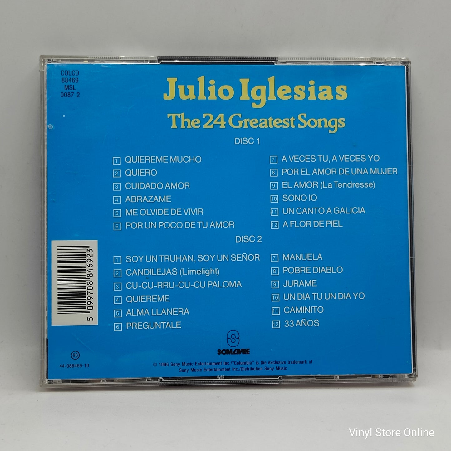 Julio Iglesias – The 24 Greatest Songs