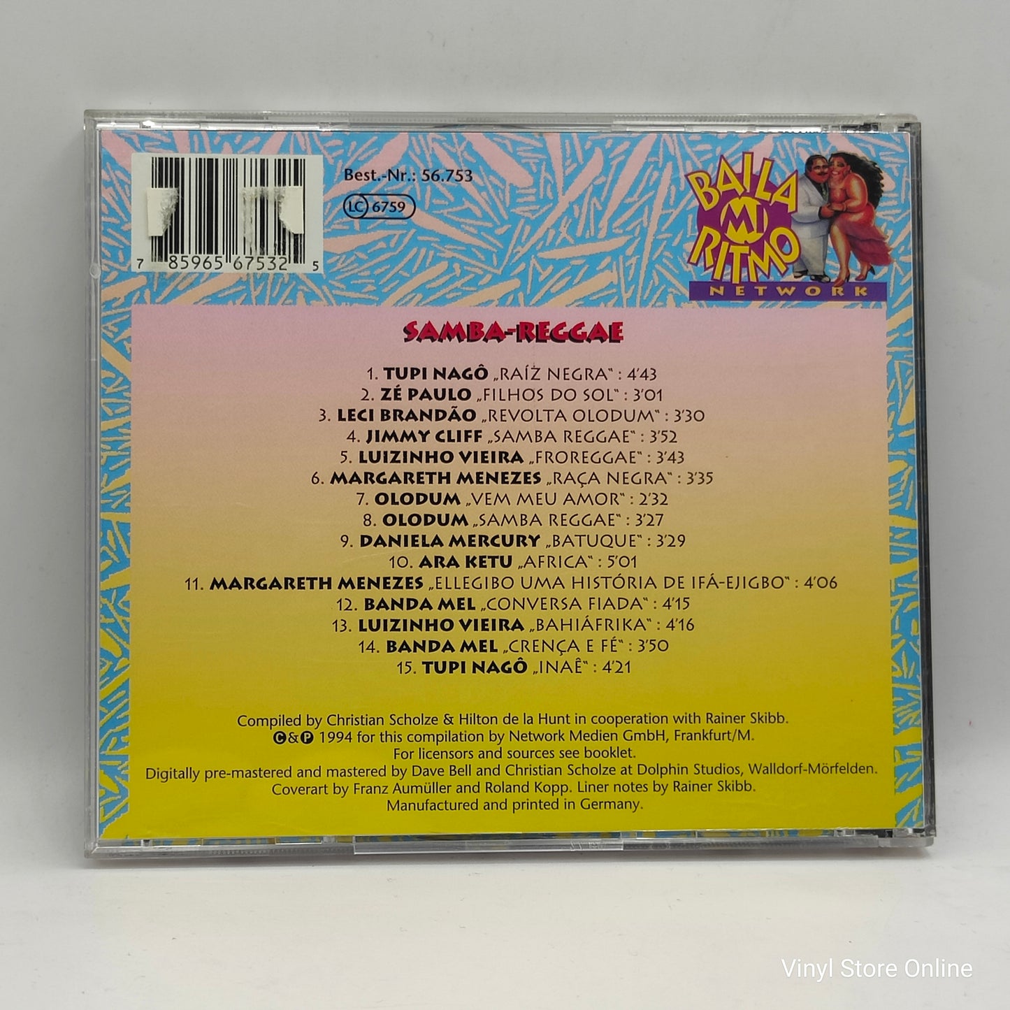 Various ‎– Samba Reggae - Baila Mi Ritmo Vol. 8