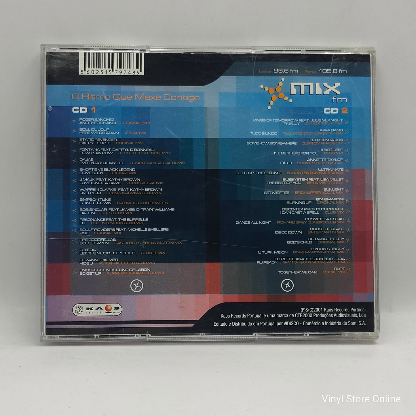 Various ‎– Mix (O Ritmo Que Mexe Contigo)