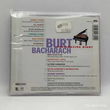 Burt Bacharach ‎– One Amazing Night