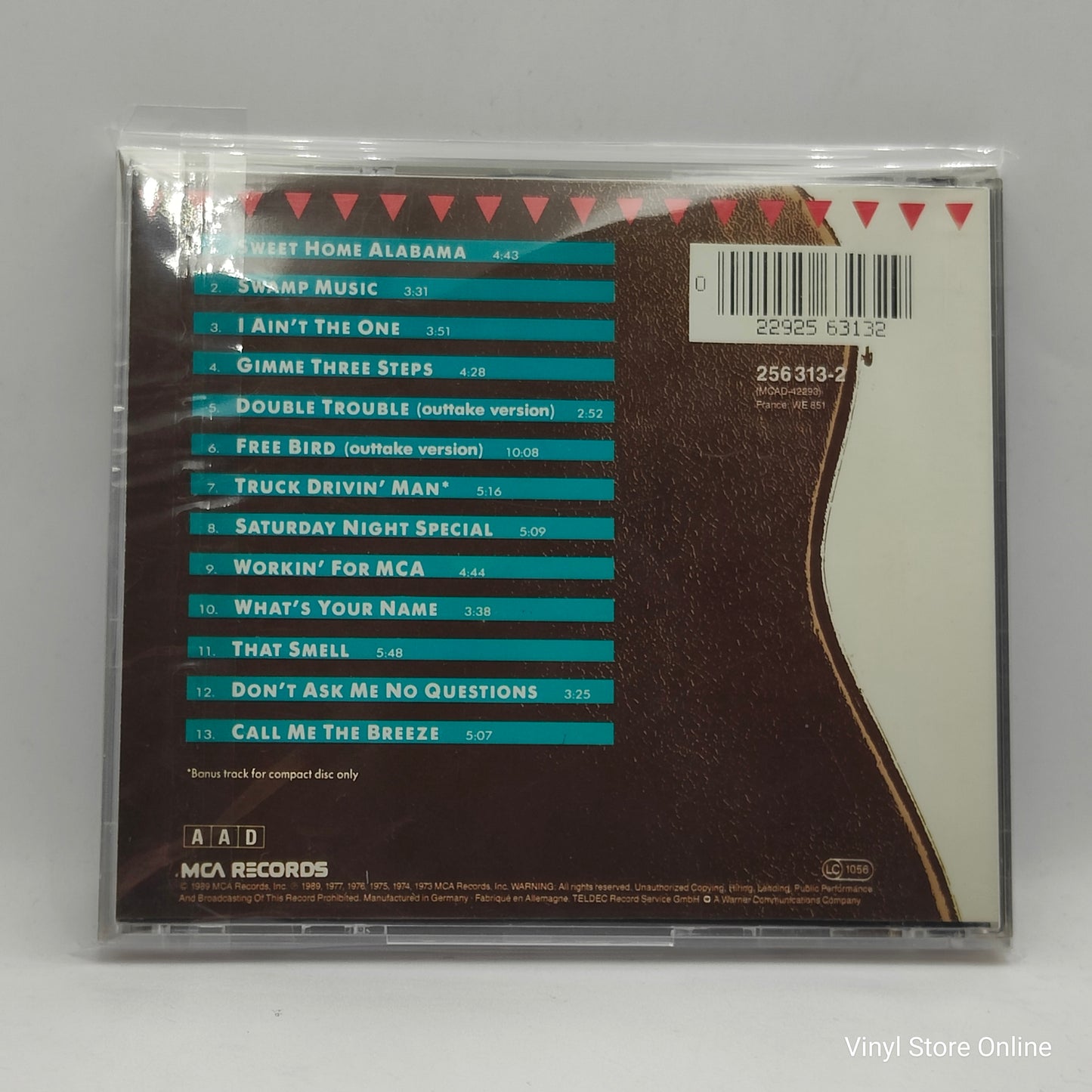 Lynyrd Skynyrd ‎– Skynyrd's Innyrds: Their Greatest Hits