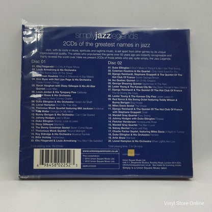 Various ‎– Simply Jazz Legends