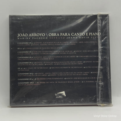 João Arroyo, Marina Pacheco, Joana David ‎– Obra Para Canto E Piano
