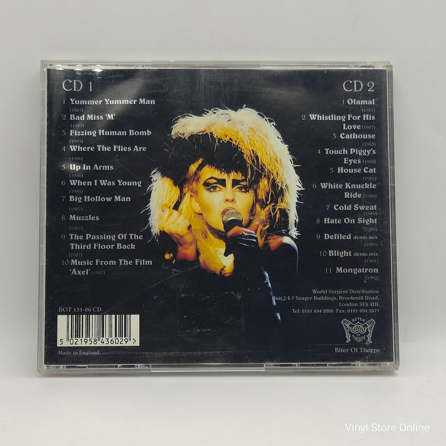 Danielle Dax ‎– Comatose-Non-Reaction (The Thwarted Pop Career Of Danielle Dax)