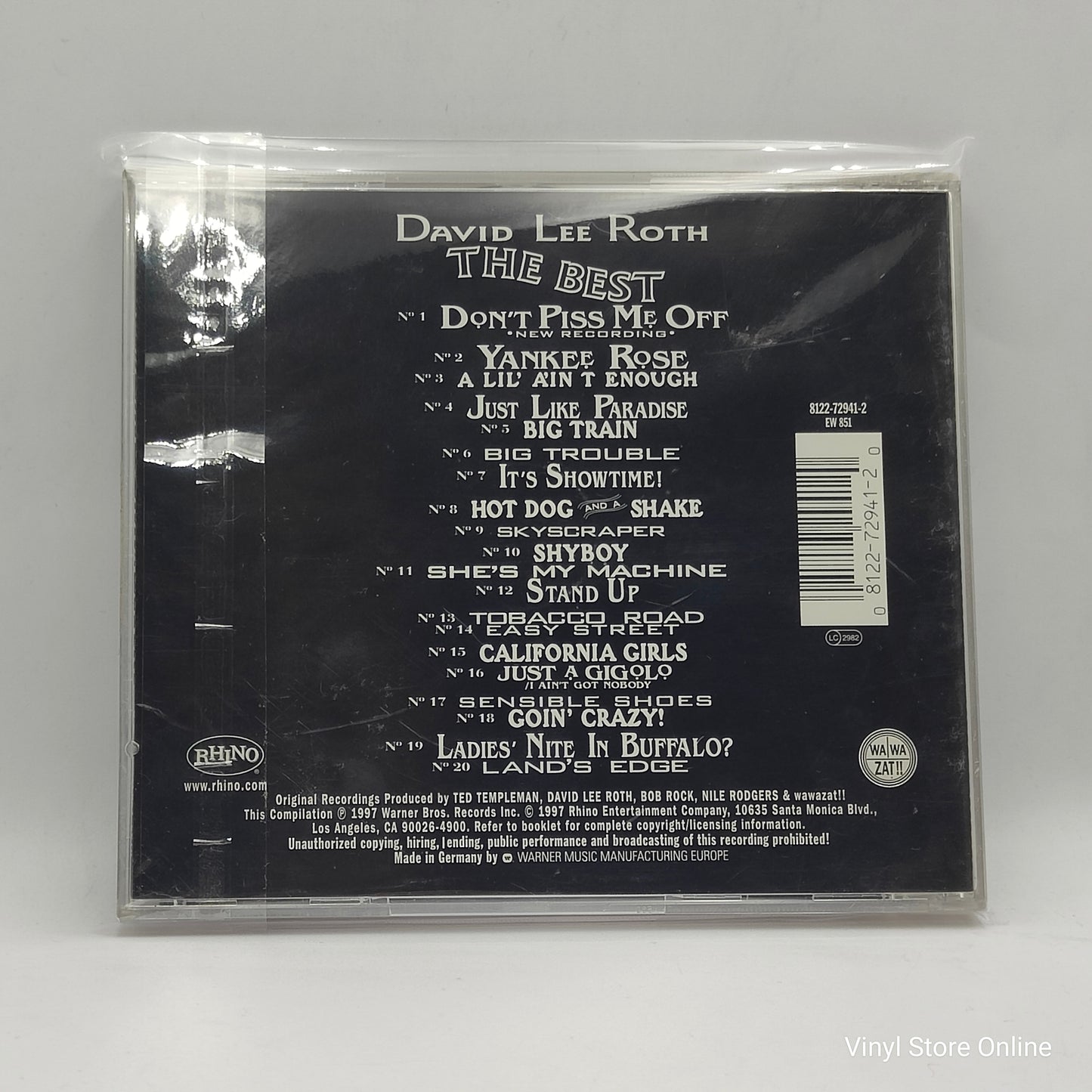 David Lee Roth ‎– The Best