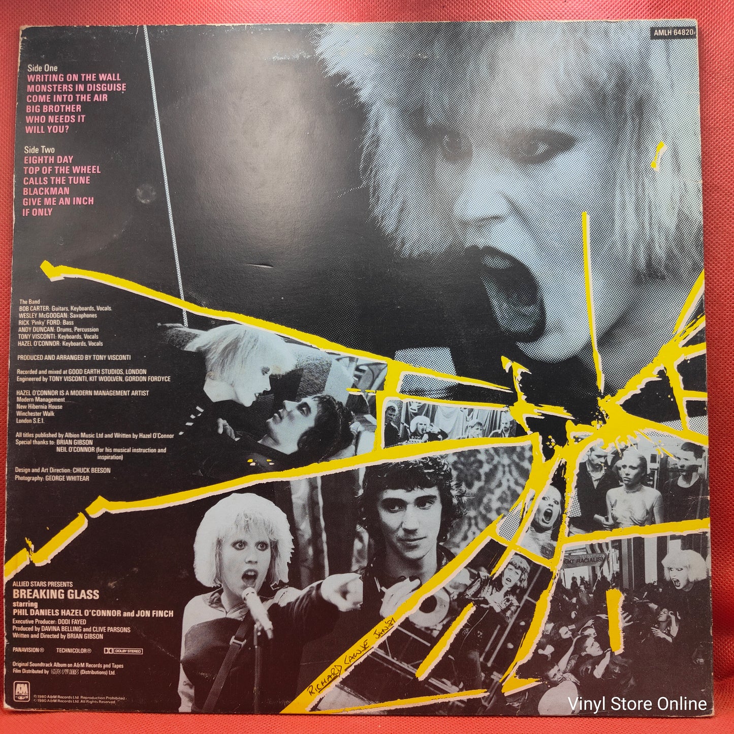 Hazel O'Connor ‎– Breaking Glass