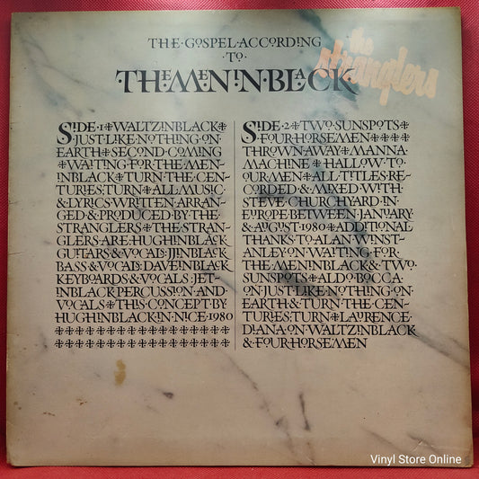 The Stranglers ‎– (The Gospel According To) The Meninblack