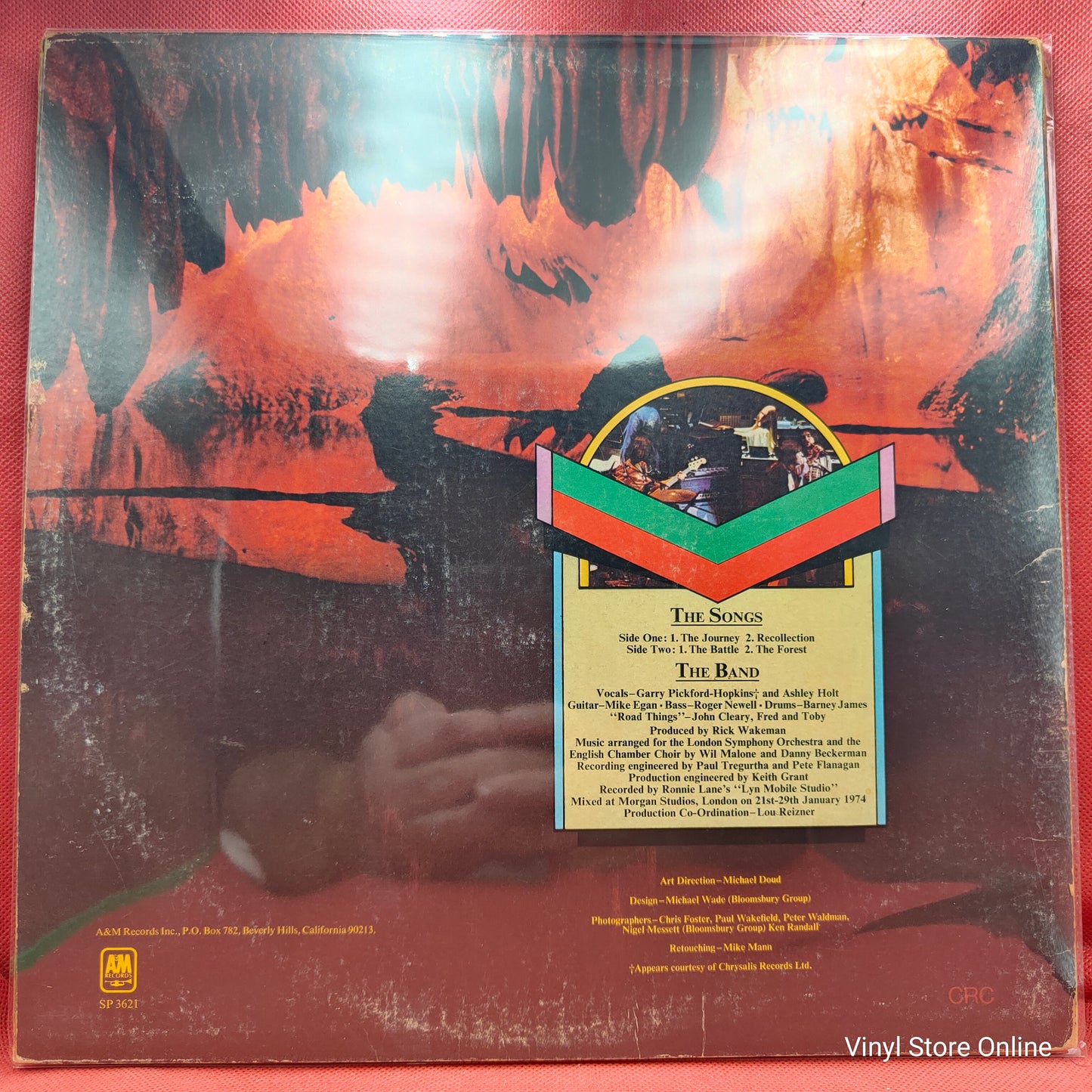 Rick Wakeman ‎– Journey To The Centre Of The Earth