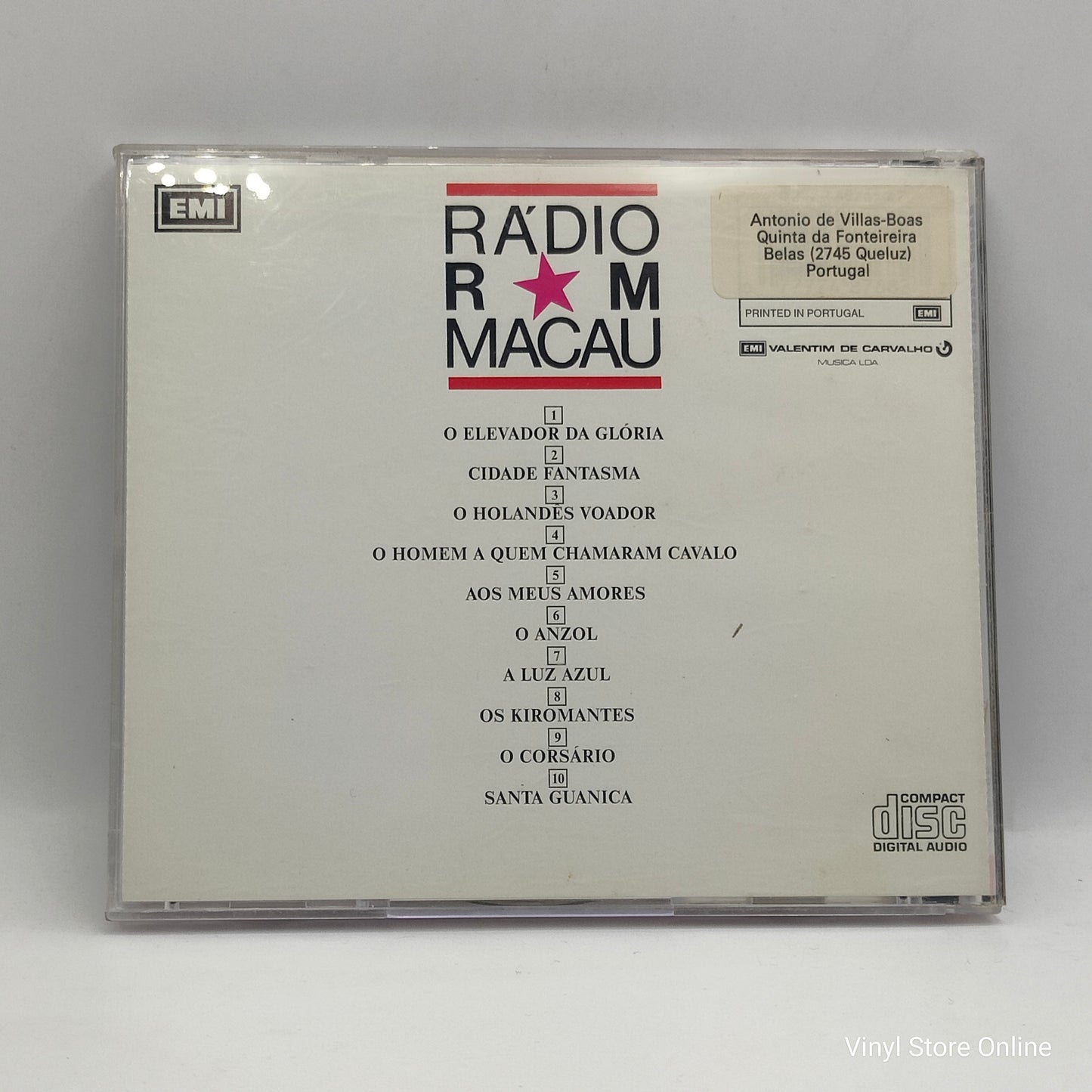Rádio Macau ‎– O Elevador Da Glória