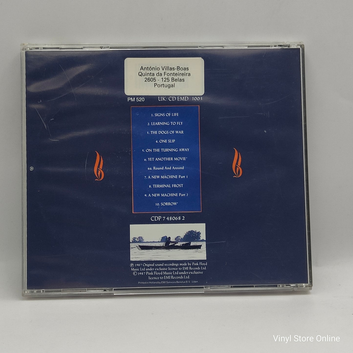 Pink Floyd ‎– A Momentary Lapse Of Reason