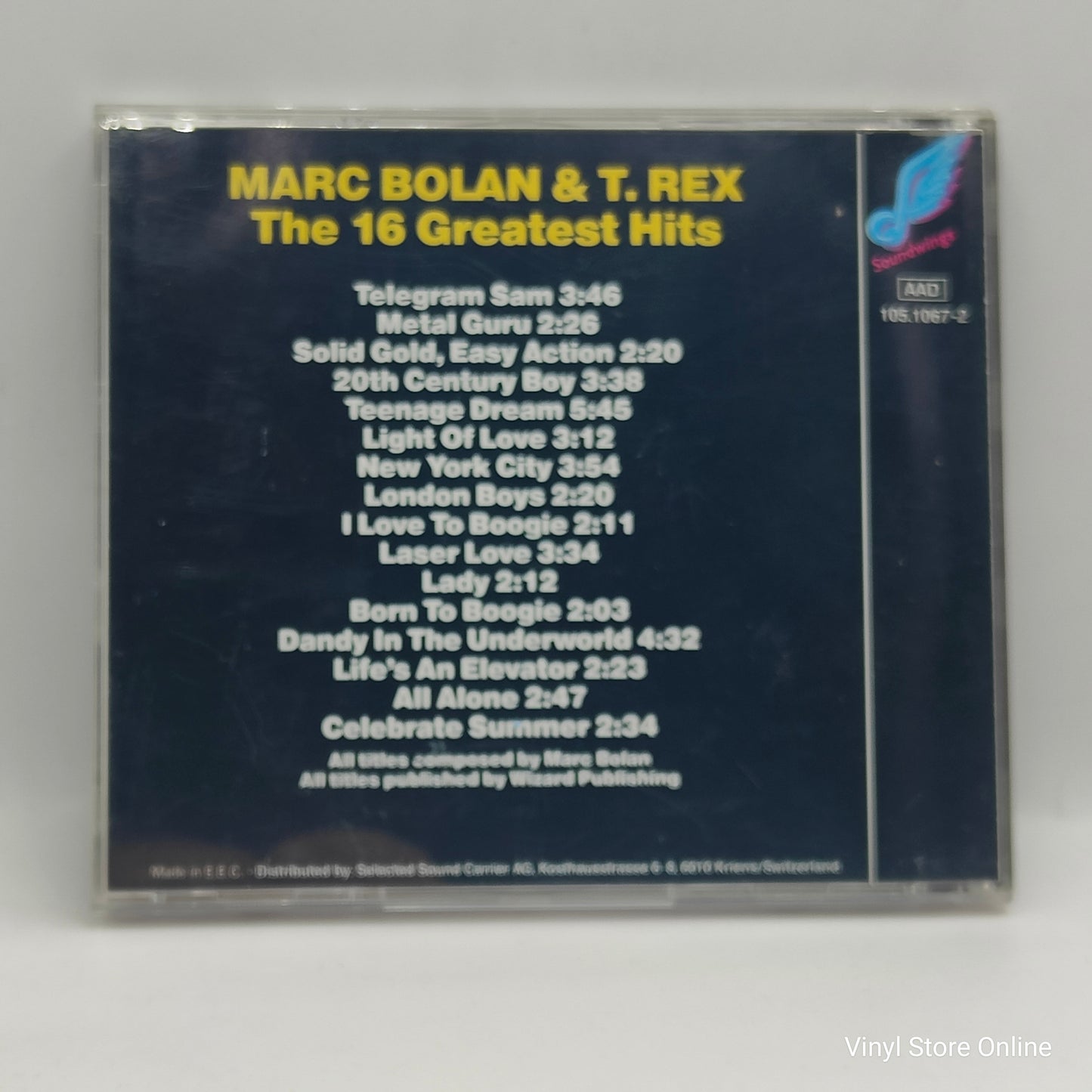 Marc Bolan & T. Rex ‎– The 16 Greatest Hits