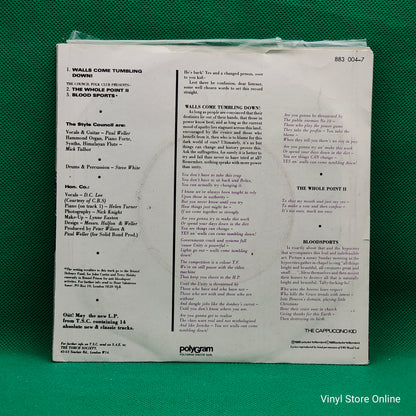 The Style Council ‎– Walls Come Tumbling Down!