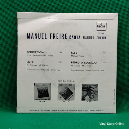 Manuel Freire ‎– Canta Manuel Freire