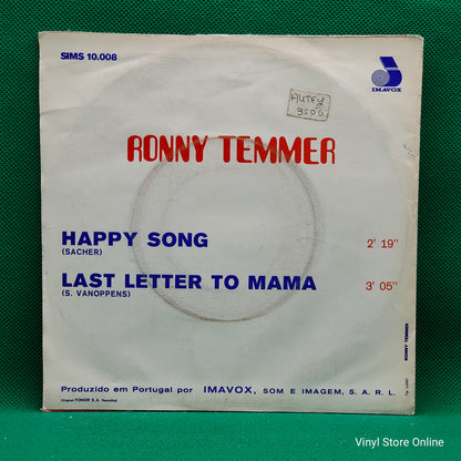 Ronny Temmer ‎– Happy Song