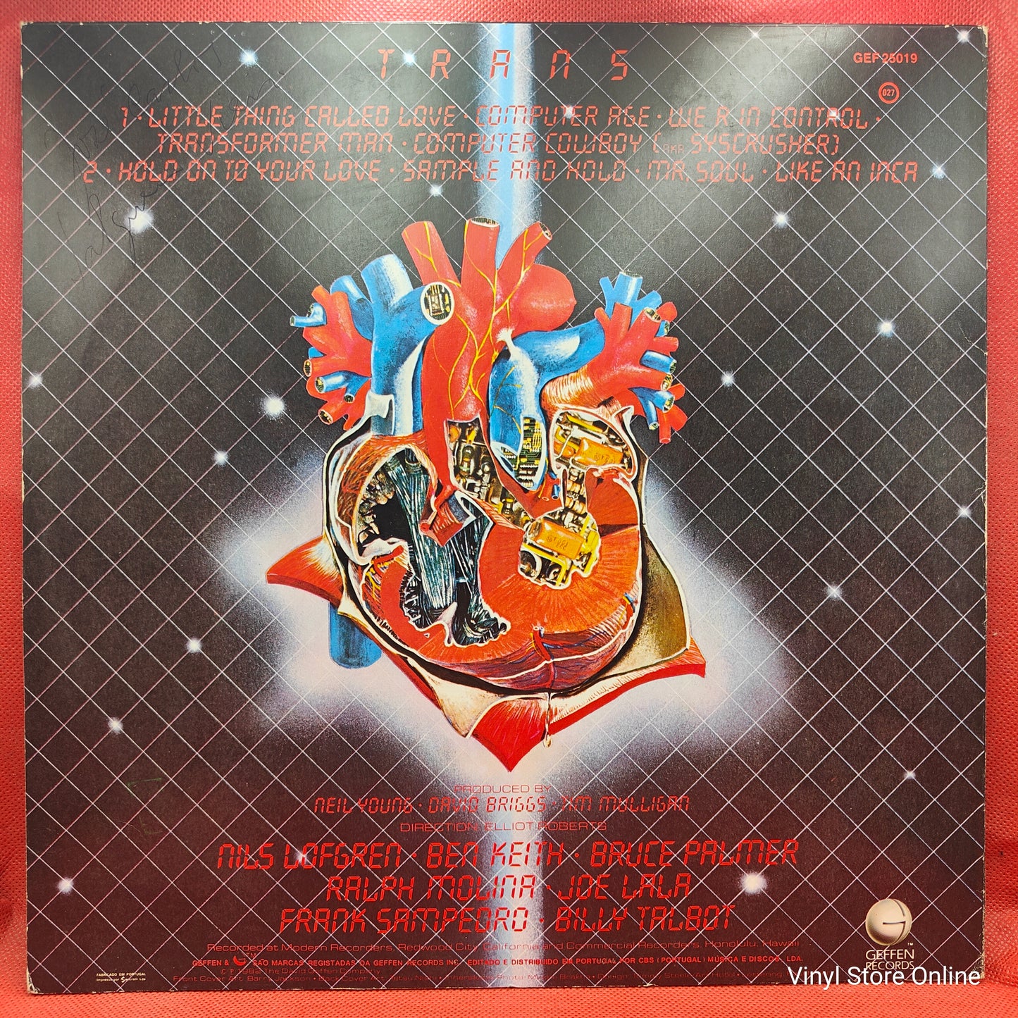 Neil Young ‎– Trans