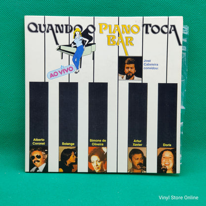 José Cabeleira ‎– Quando O Piano Bar Toca Ao Vivo