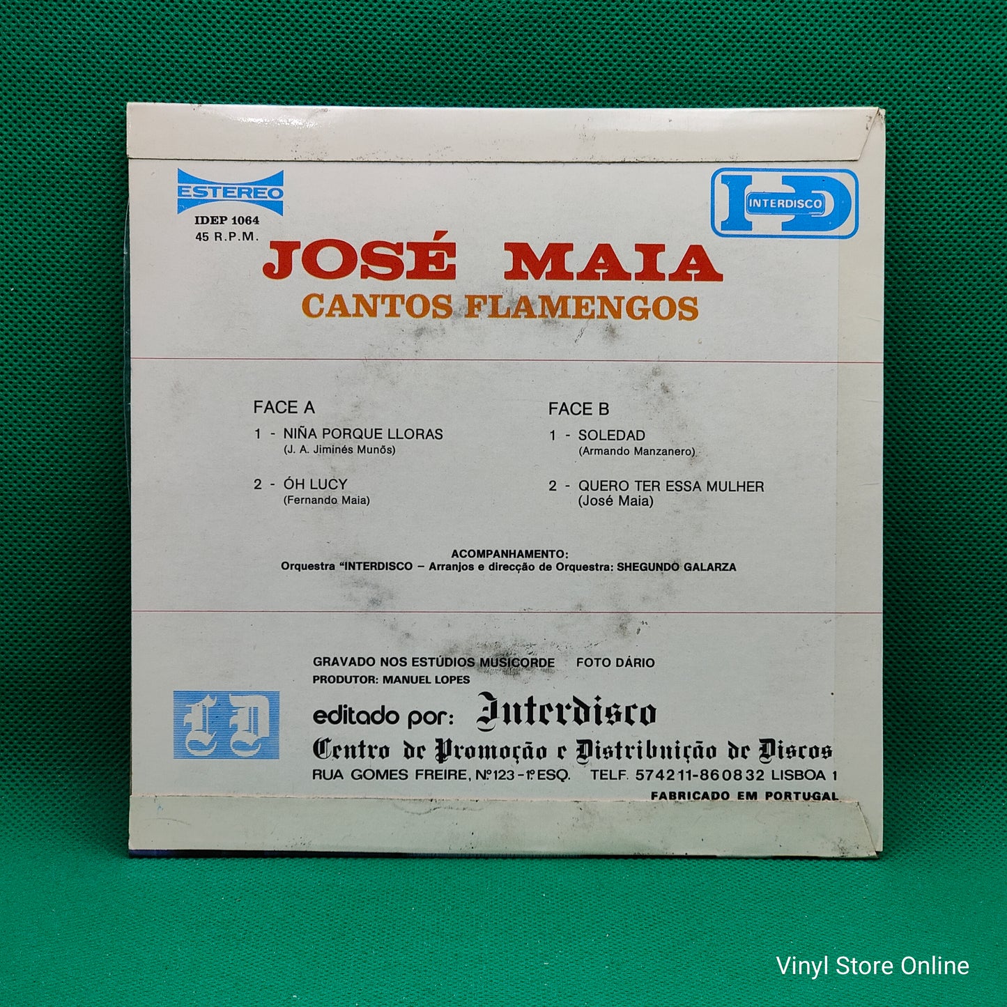 José Maia ‎– Cantos Flamengos