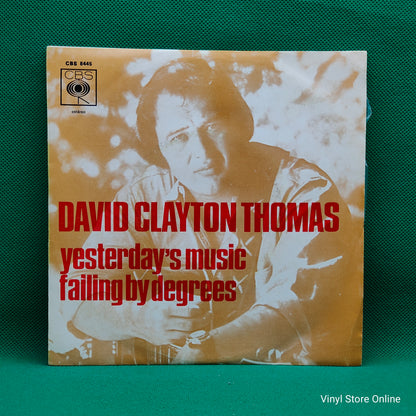David Clayton Thomas ‎– Yesterday's Music