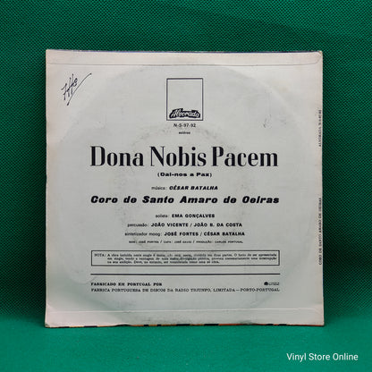 Coro Sto Amaro Oeiras, César Batalha ‎– Dona Nobis Pacem