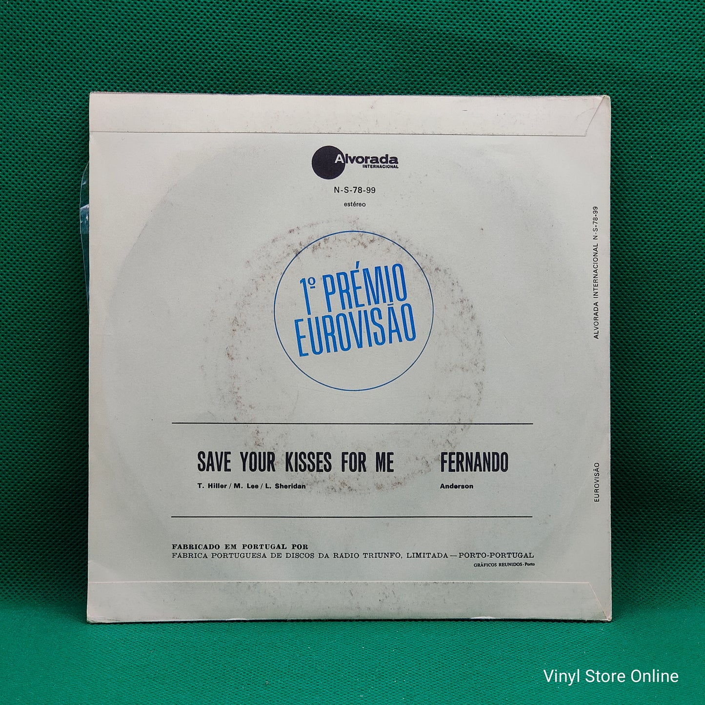 Unknown Artist ‎– Save Your Kisses For Me / Fernando