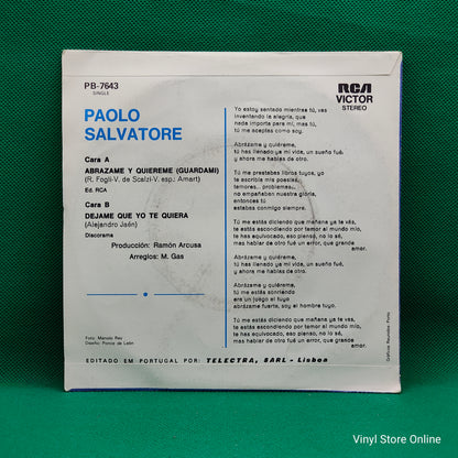 Pauolo Salvatore - Abrazame y Quiereme