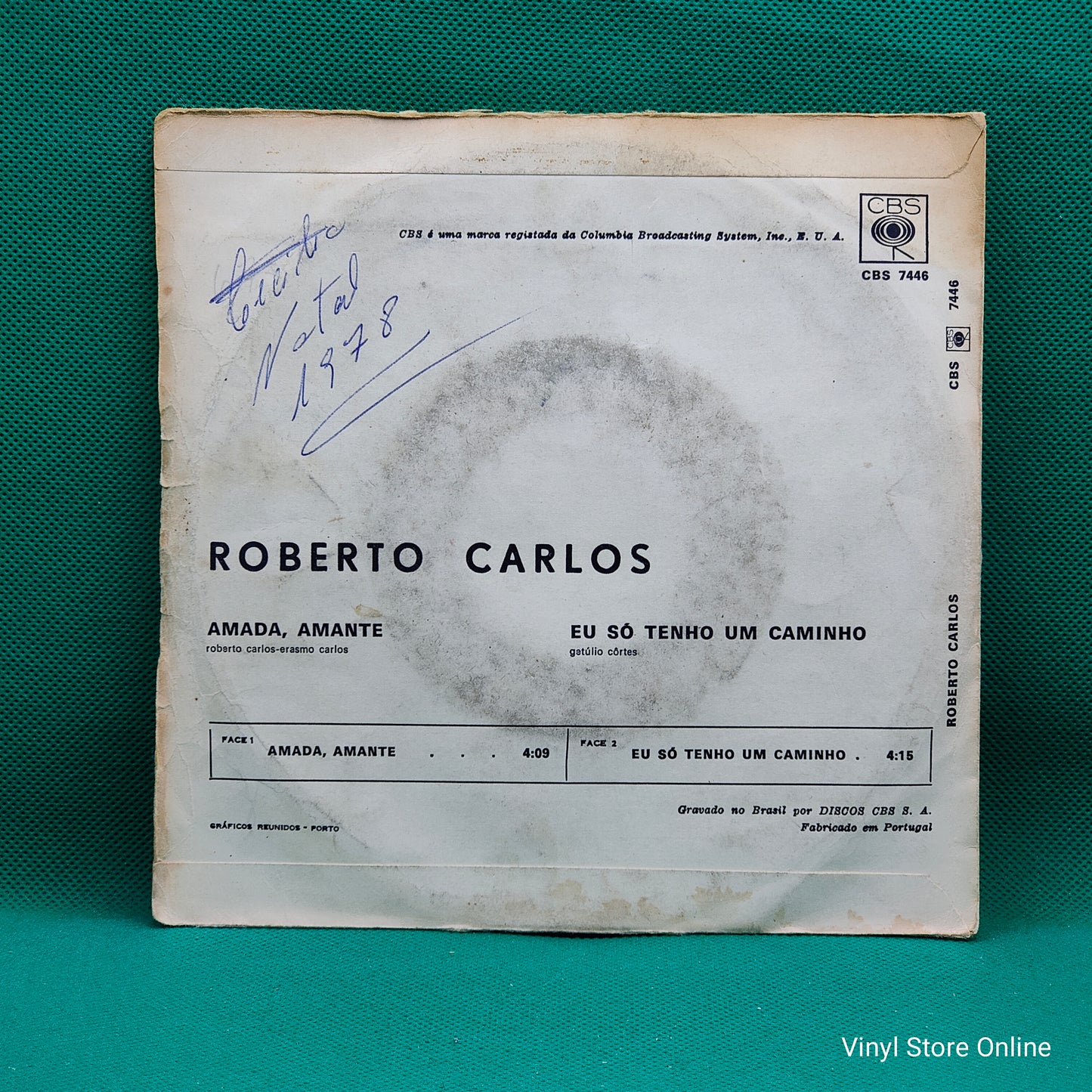 Roberto Carlos ‎– Amada Amante / Eu Só Tenho Um Caminho