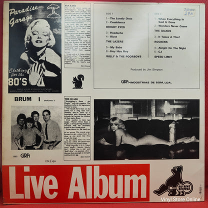 Various ‎– Brum Beat (Live At The Barrel Organ!) - Volume I