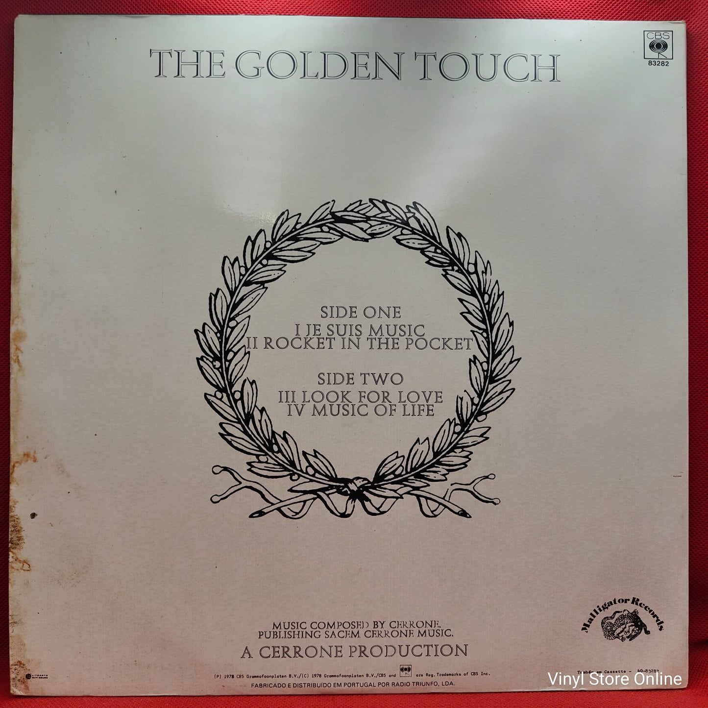 Cerrone ‎– Cerrone IV - The Golden Touch