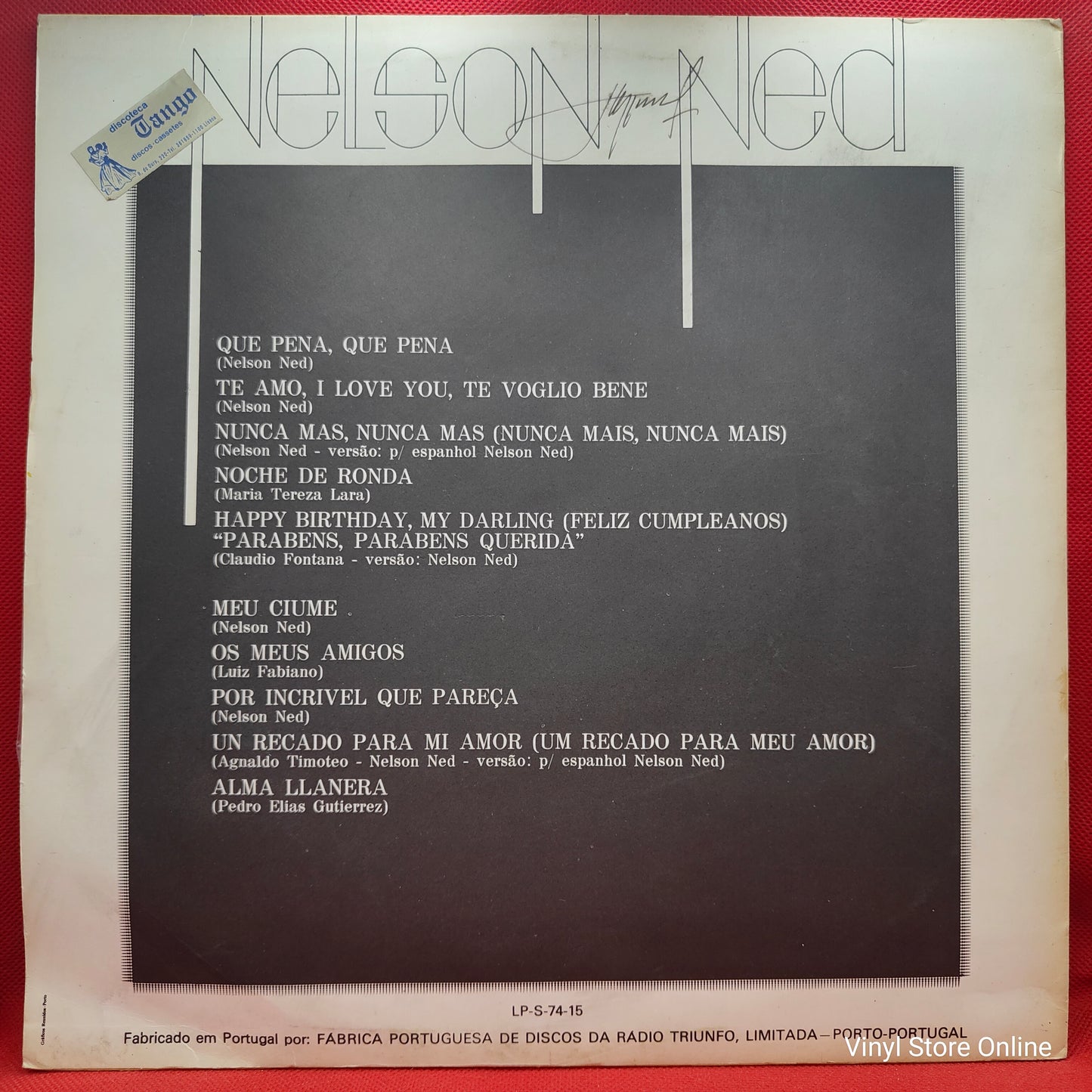 Nelson Ned ‎– Meu Ciume