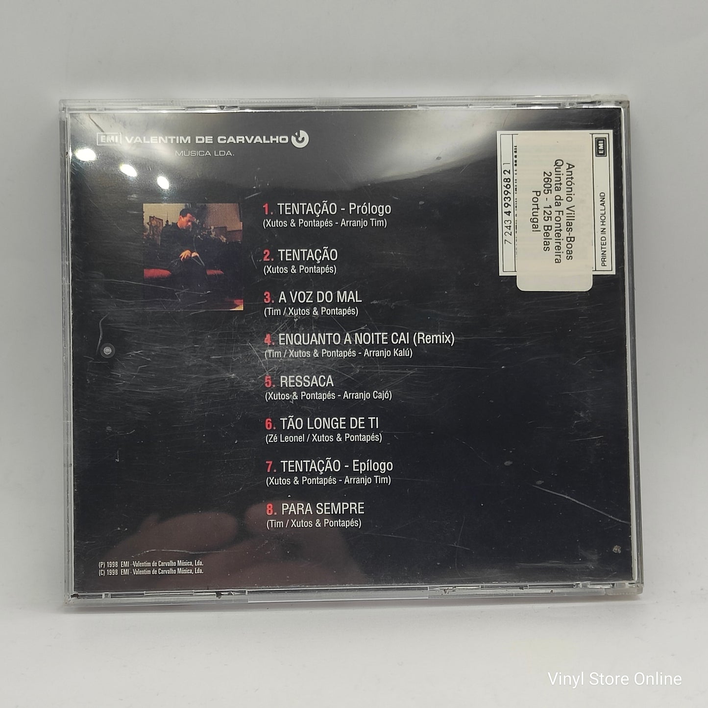 Xutos & Pontapés ‎– Tentação - Banda Sonora Original Do Filme