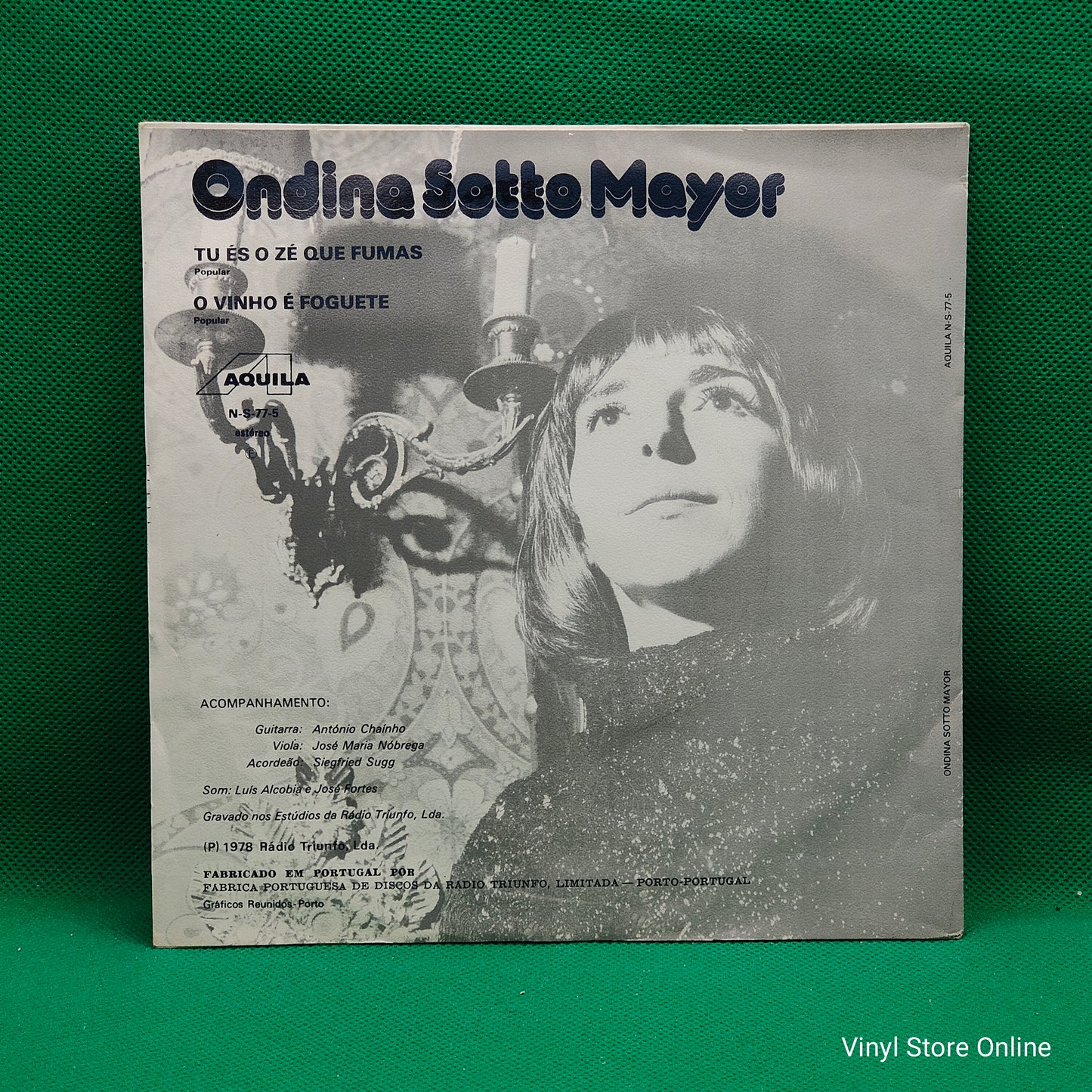 Ondina Sotto Mayor ‎– Tu és O Zé Que Fumas