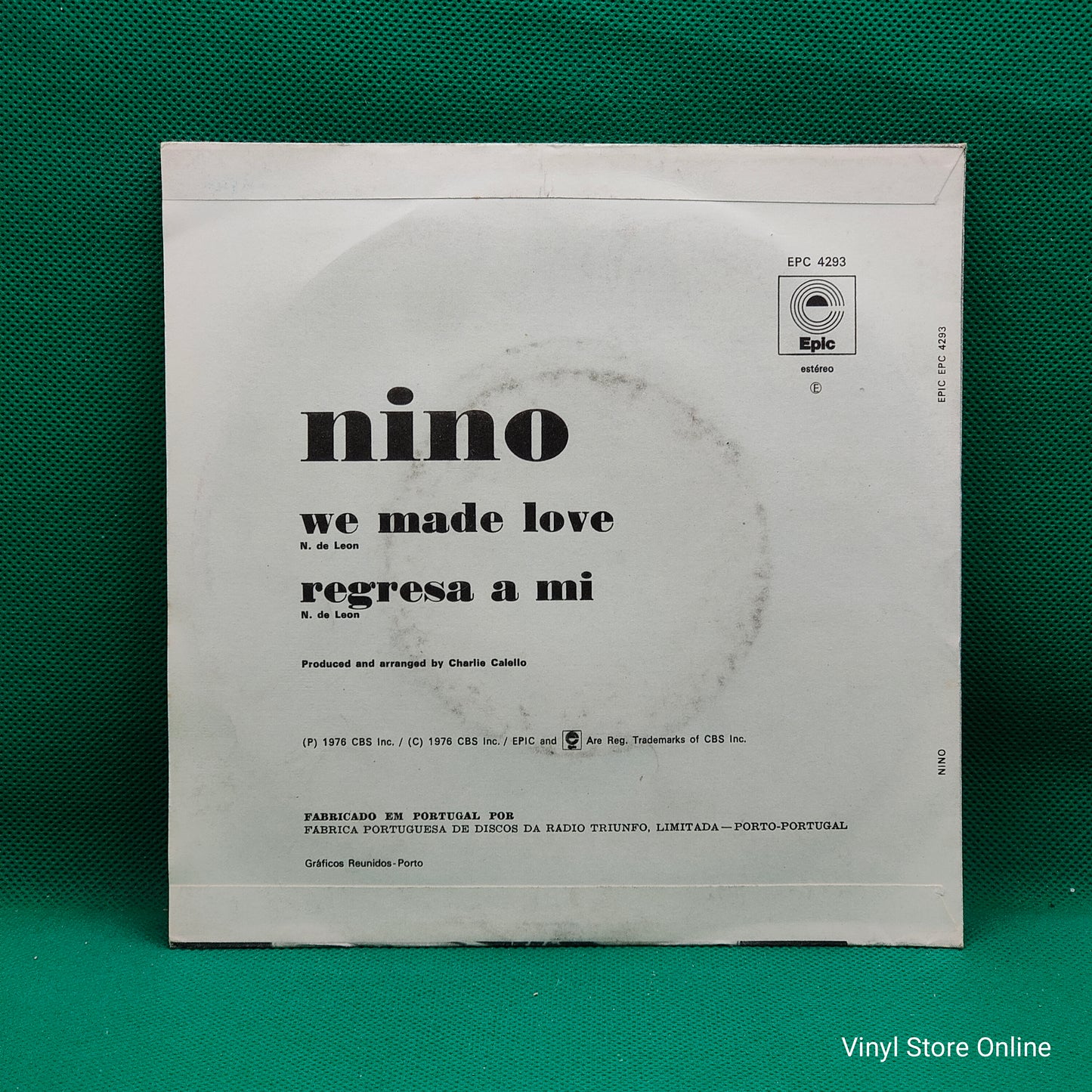 Nino ‎– We Made Love