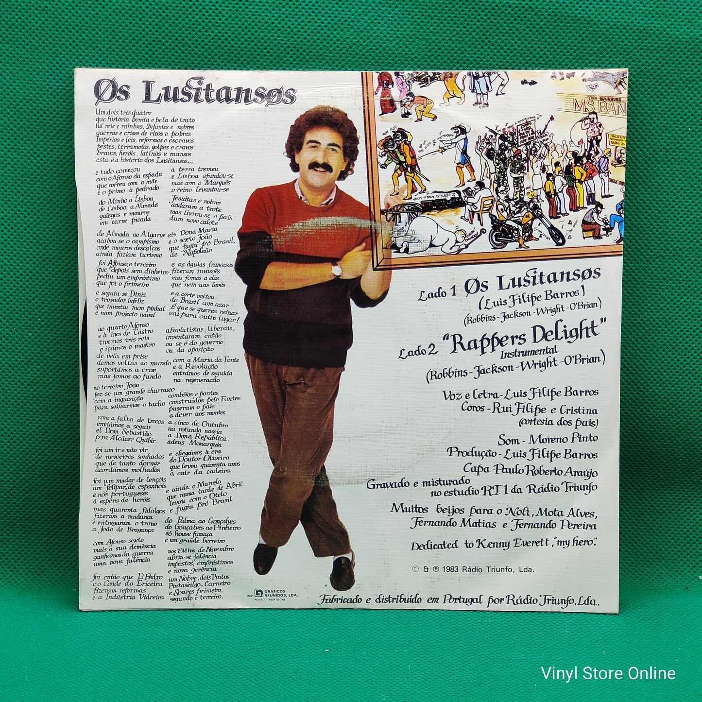 Luis Filipe Barros ‎– Os Lusitansos