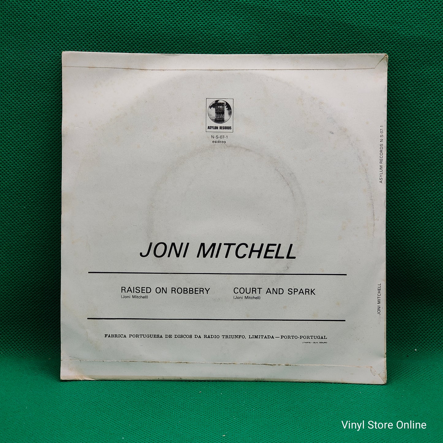 Joni Mitchell ‎– Raised On Robbery / Court And Spark