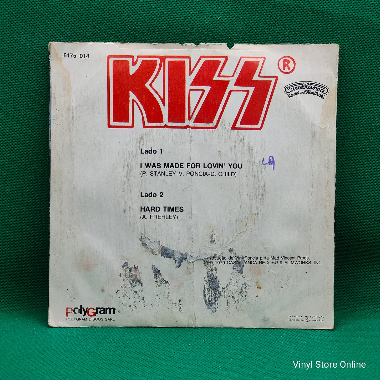 Kiss ‎– I Was Made For Lovin' You