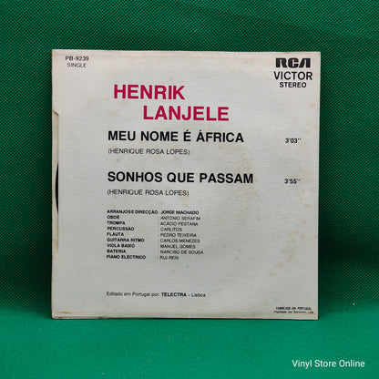 Henrik Lanjele ‎– Meu Nome É África