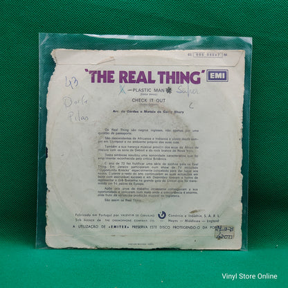 The Real Thing ‎– Plastic Man / Check It Out