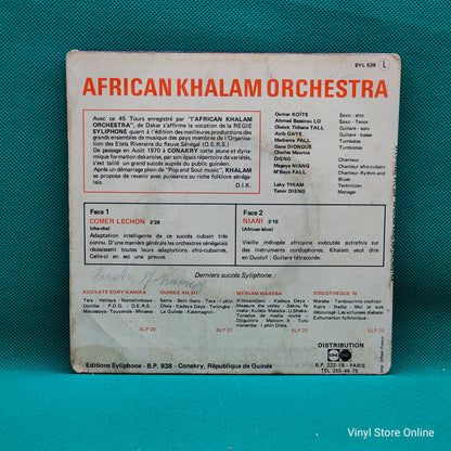 African Khalam Orchestra ‎– Comer Lechon / Niani