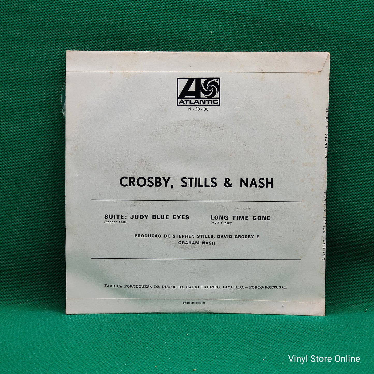 Crosby, Stills & Nash ‎– Suite: Judy Blue Eyes / Long Time Gone