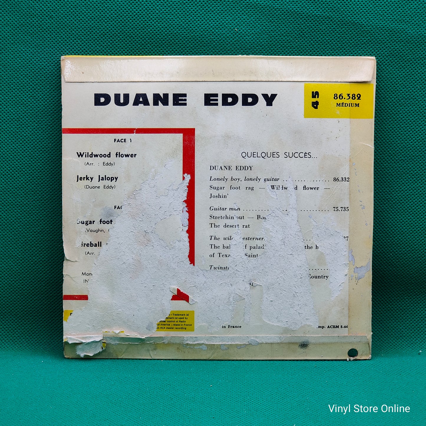 Duane Eddy ‎– Wildwood Flower - Jerky Jalopy