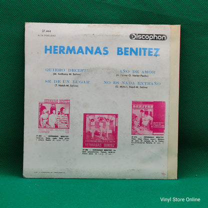 Hermanas Benitez ‎– Quiero Decirte